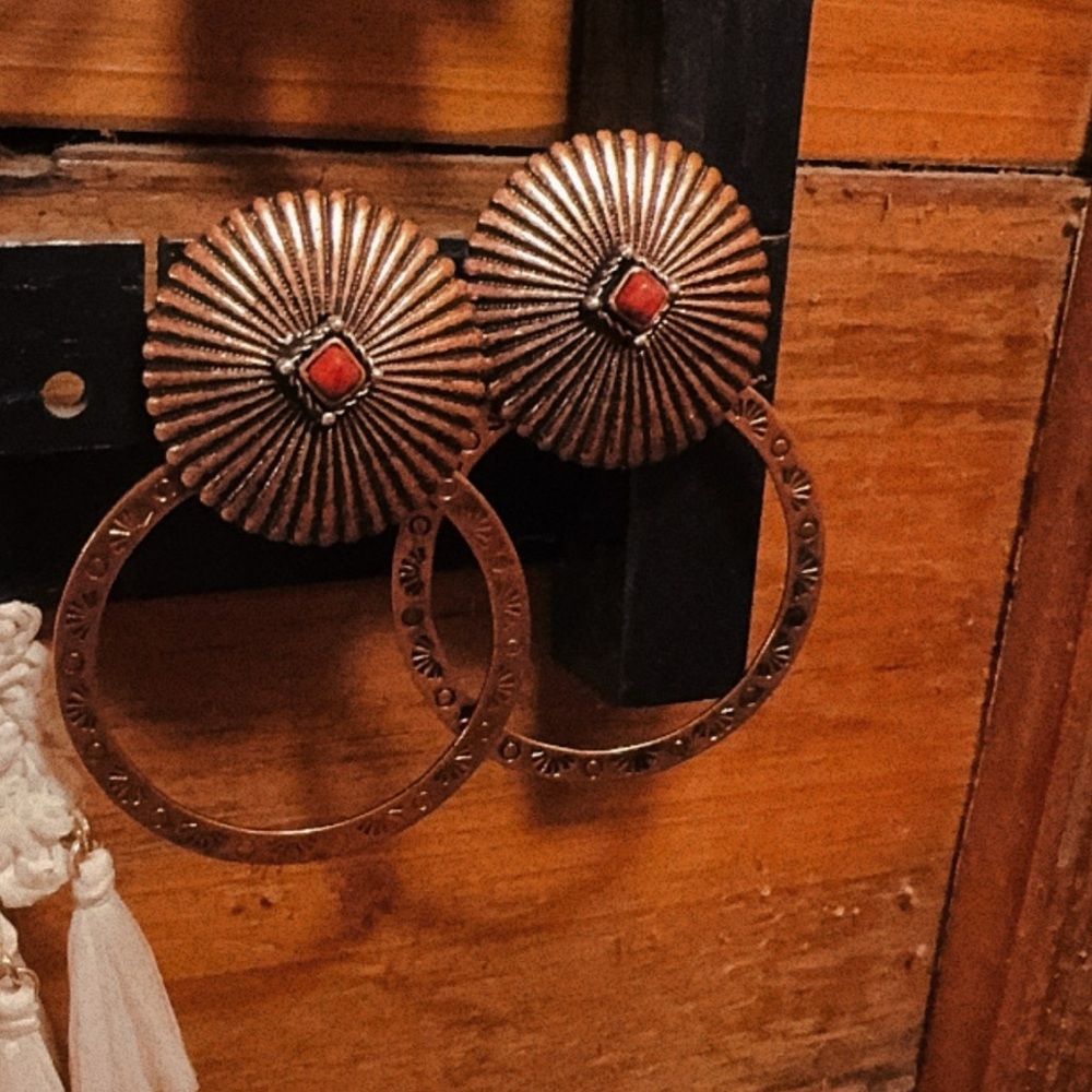 Copper Earrings